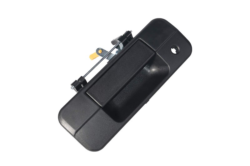 AA Ignition Replacement Tailgate Handle Latch with Keyhole - Replaces 690900C040, 69090-0C040, 81213 - Compatible with Toyota Tundra 2007, 2008, 2009, 2010, 2011, 2012, 2013 - Liftgate Handle Trim with Clips - Image 1
